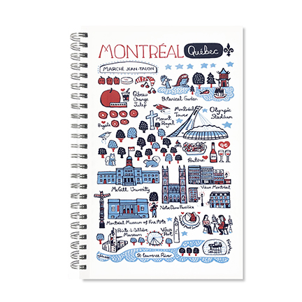 Montreal Cityscape Journal by Julia Gash