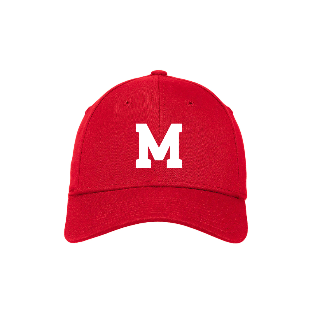 UNISEX - Perfect for the next big game, this New Era 39THIRTY cotton twill cap has a six-panel construction and a bit of stretch for the perfect fit. It features the NEW McGill Athletics logo embroidered on the front and a curved bill.