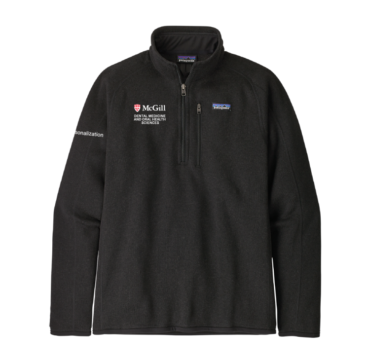 Patagonia Men's QTR ZIP BK