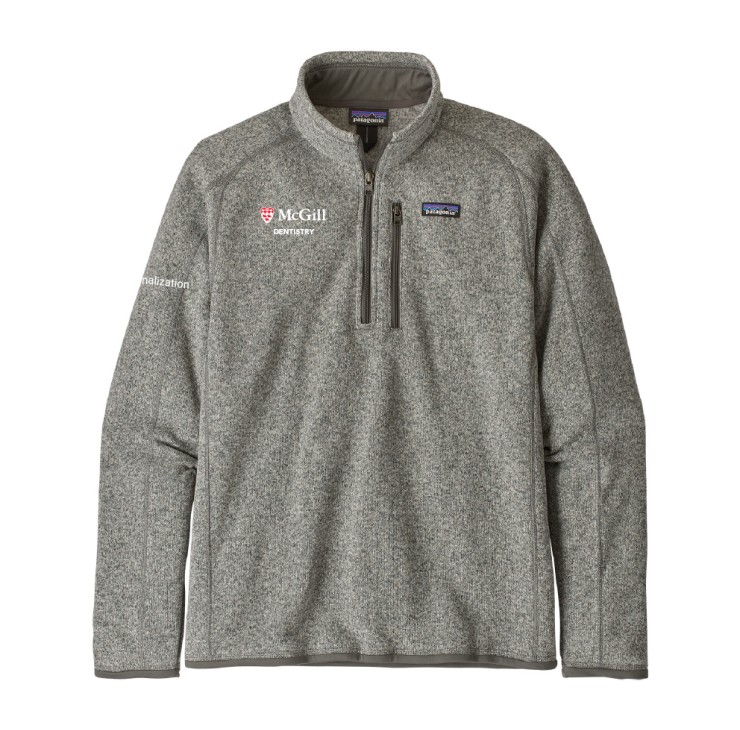 Patagonia Ladies Qtr Zip GR