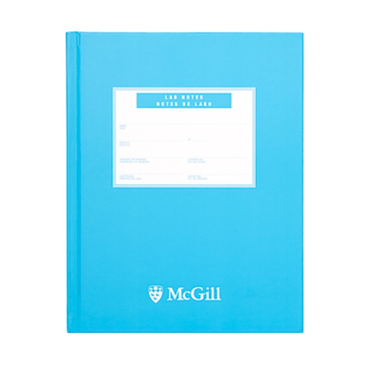 McGill University Lab Book - BLUE