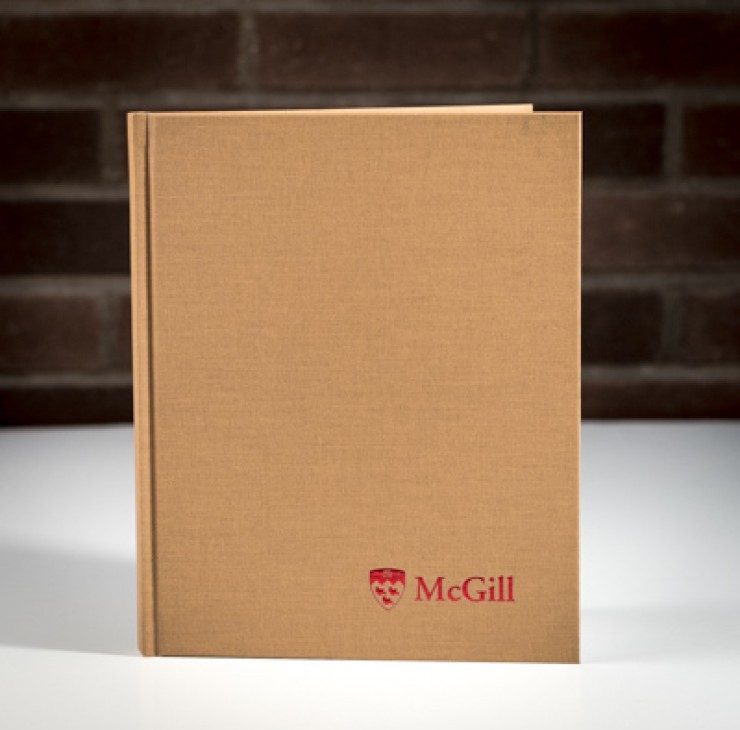 McGill Composition Book Gold