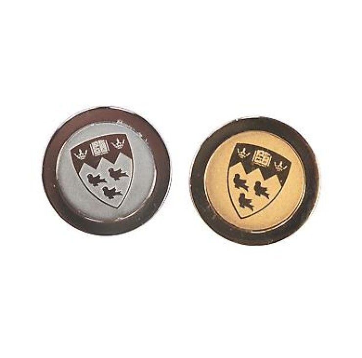McGill University Commemorative Lapel Pin Gold Silver