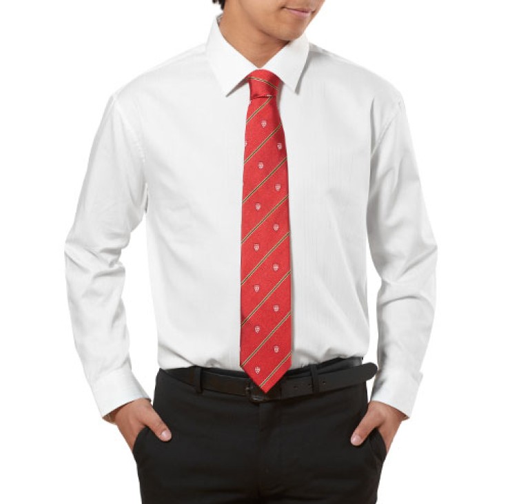 McGill University Alumni Tie Red Gold