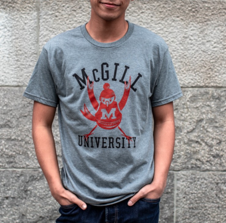 T SHIRT VINTAGE CHEERING MARTLET GREY 