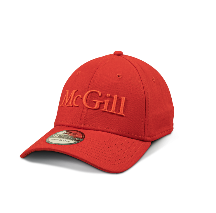 New Era McGill Cotton Cap Red