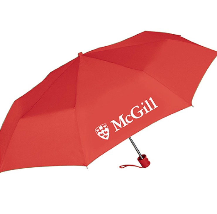 McGill Pocket Mini Umbrella RED
