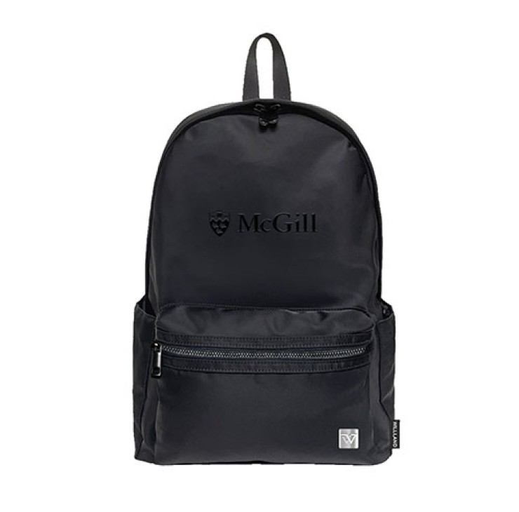 Featuring a tone-on-tone McGill logo, the McGill Skyline Backpack is the ultimate blend of functionality and style. This versatile backpack features a built-in padded laptop sleeve, ensuring your device stays secure and protected.