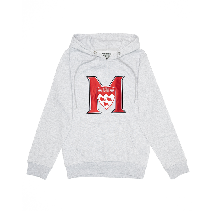 UNISEX – This classic fit pullover hoodie features a relaxed, comfortable silhouette that is neither too tight nor too loose. It offers ample room for layering without being baggy, making it ideal for everyday wear. The double fleece-lined hood is perfect for chilly weather. With ribbed cuffs and waistband, it features the McGill Athletics logo front and center so everyone knows which team you are cheering for.