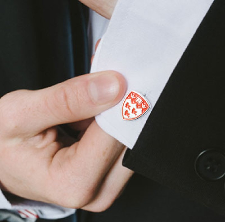 McGill Silver Plated Cufflinks