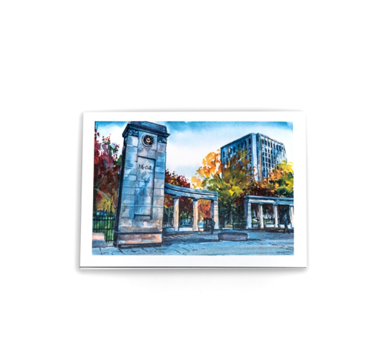 McGill Roddick Gates Notecard