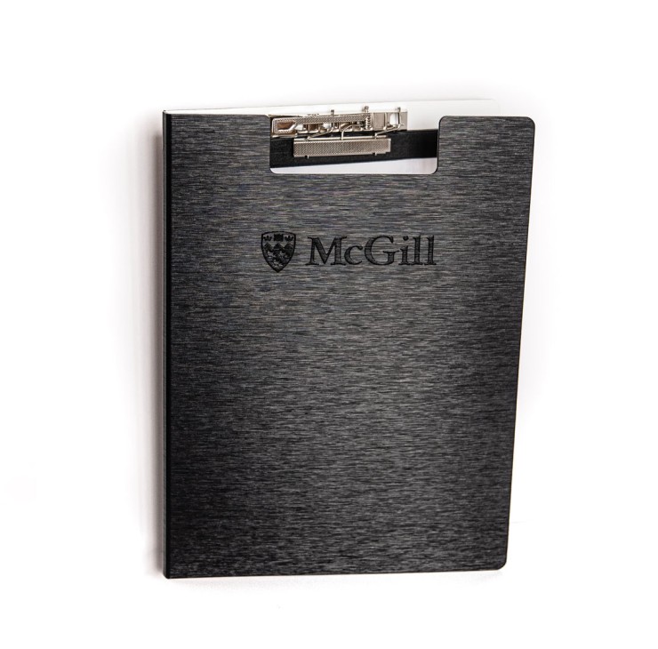 McGill Embossed Textured Clipboard in Black