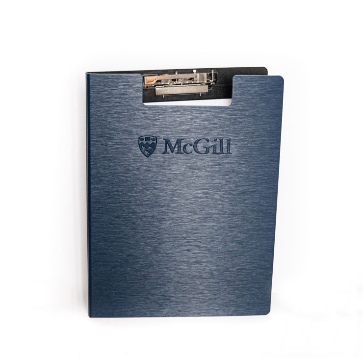 McGill Embossed Textured Clipboard in Navy