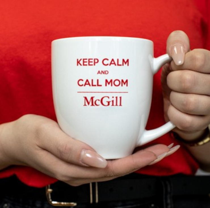 McGill Keep Calm and Call Mom Mug