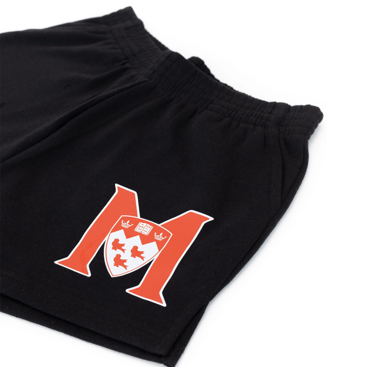 The perfect combination of comfort and style for your wardrobe. With a 3” inseam, these versatile jogging shorts are designed with an ultra-smooth innovative 3-layer technology to prevent shrinking and pilling forever. Features the McGill Athletics logo in a two-colour print on the left thigh