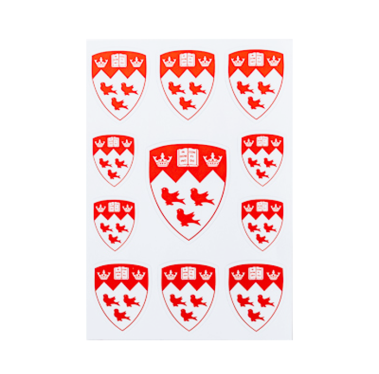 McGill Crest Sticker Multi-Pack