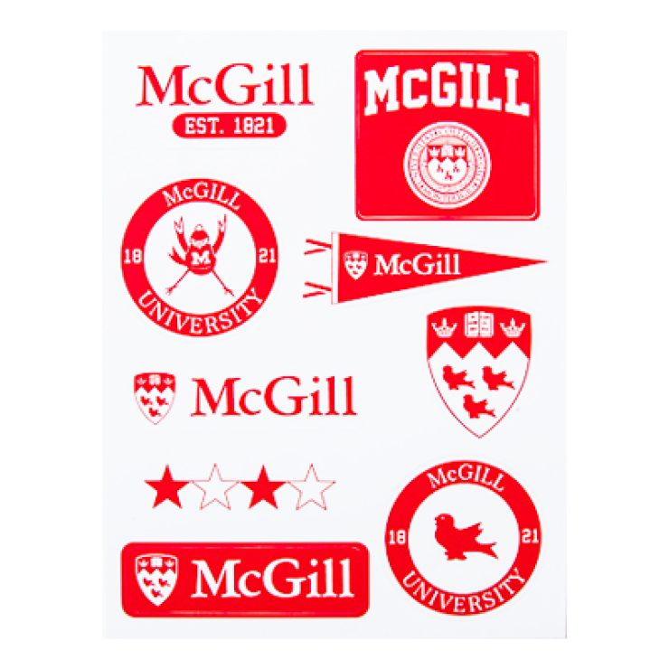 Vintage McGill Sticker Pack