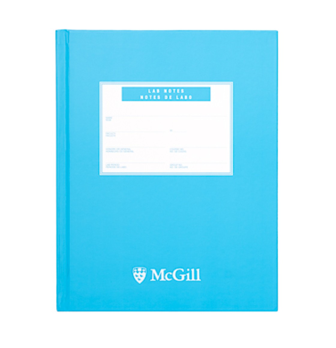 McGill University Lab Book - BLUE