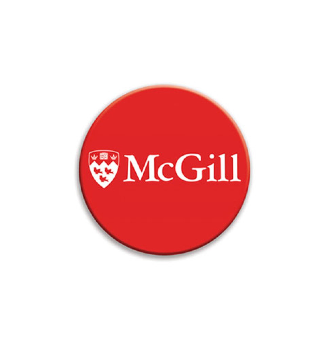 McGill Fridge Magnet Red, White and True