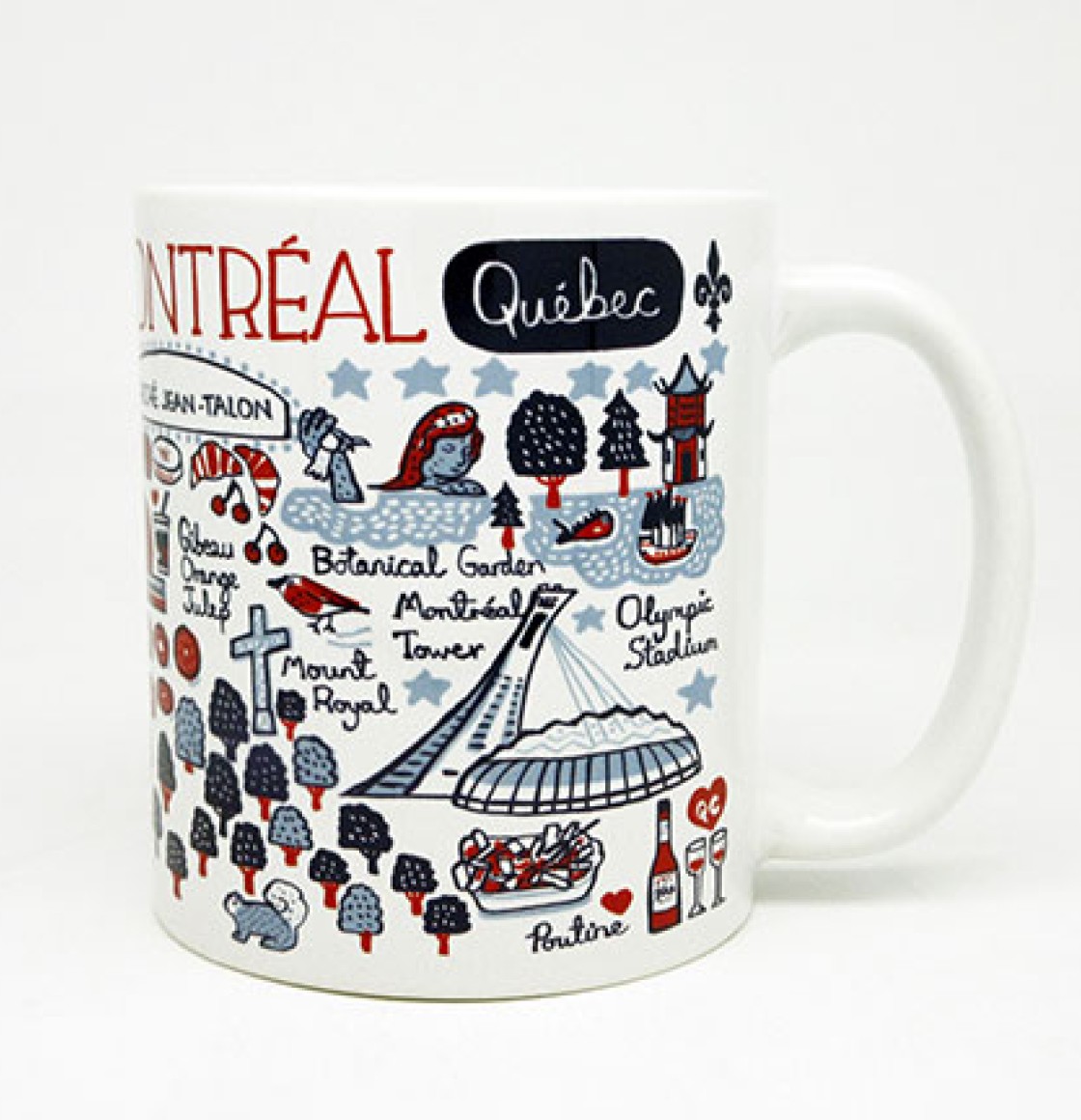 Montreal Cityscape Mug by Julia Gash
