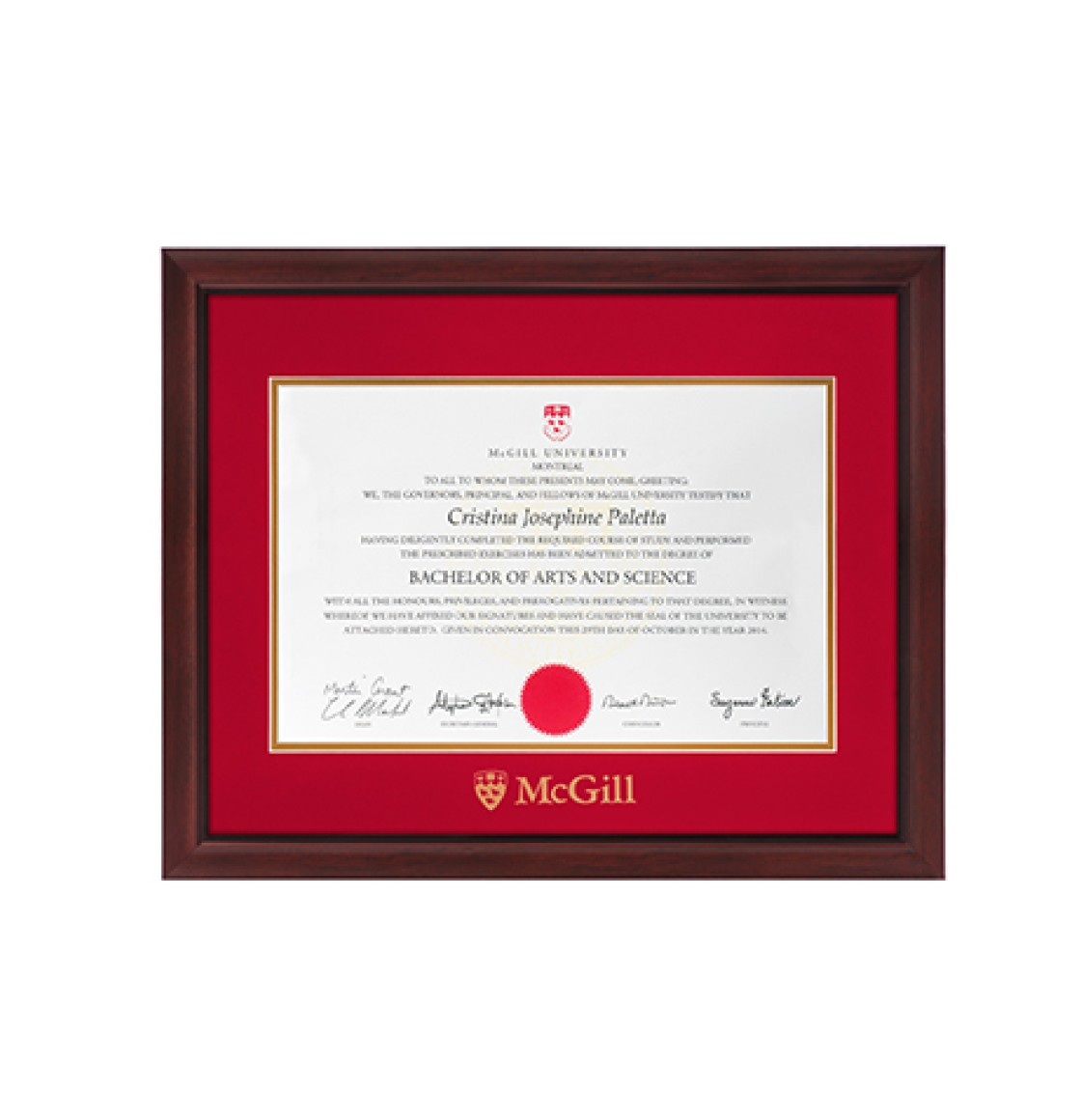 BRENTWOOD GRADUATION FRAME