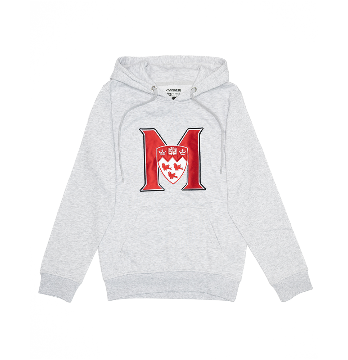UNISEX – This classic fit pullover hoodie features a relaxed, comfortable silhouette that is neither too tight nor too loose. It offers ample room for layering without being baggy, making it ideal for everyday wear. The double fleece-lined hood is perfect for chilly weather. With ribbed cuffs and waistband, it features the McGill Athletics logo front and center so everyone knows which team you are cheering for.