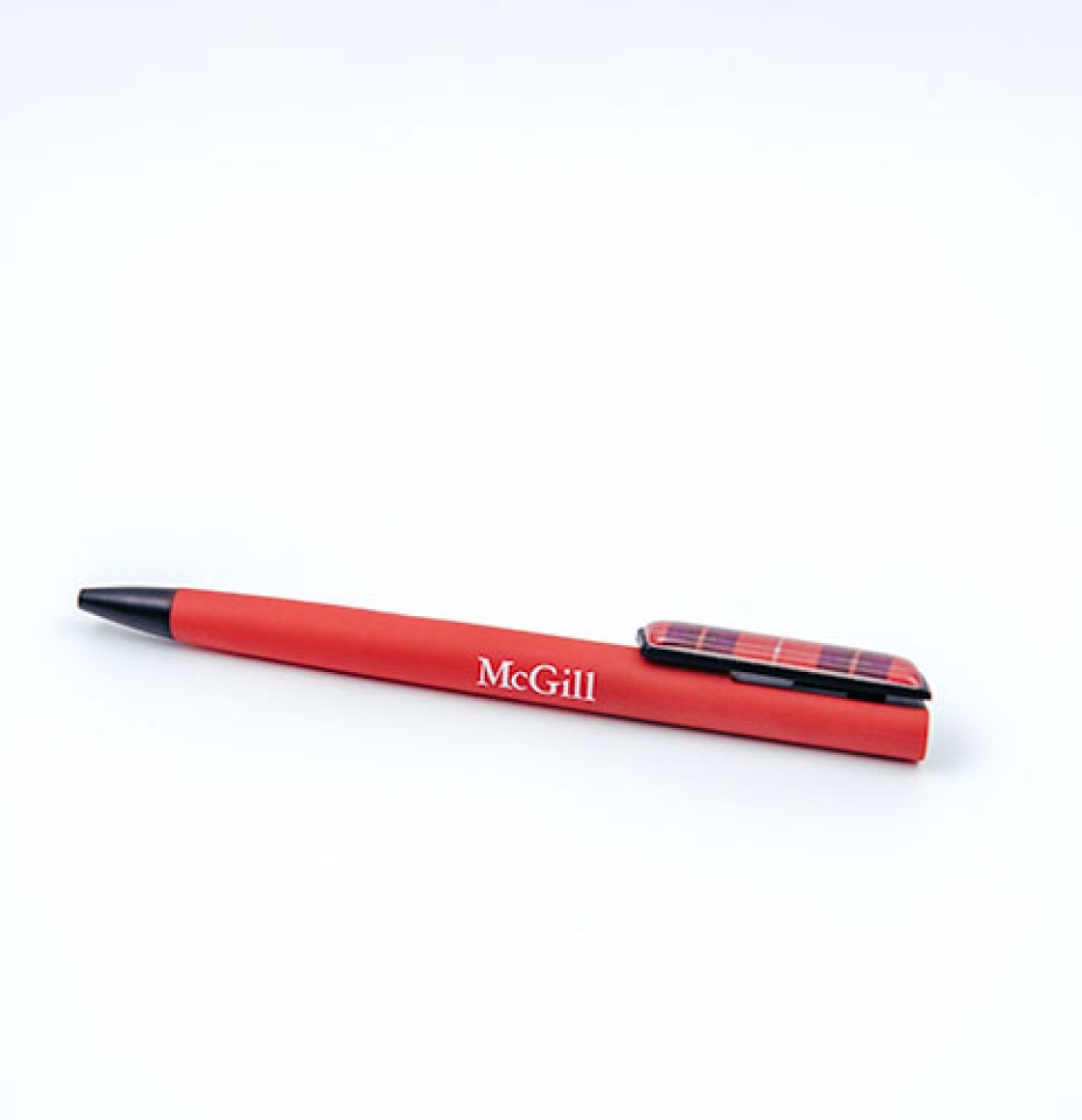 McGill Plaid Print Pen