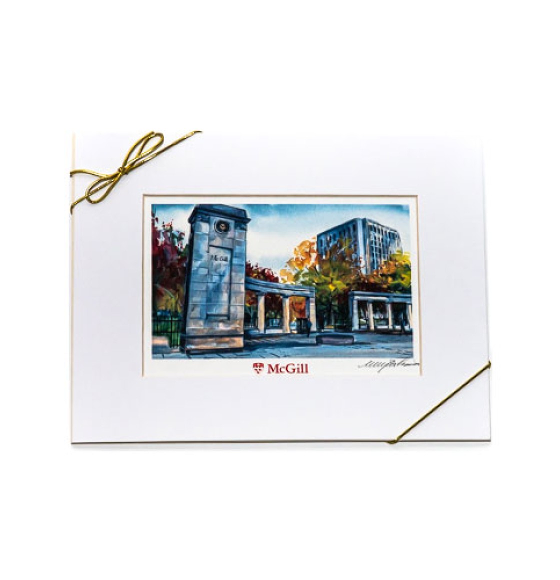 McGill Roddick Gates Print