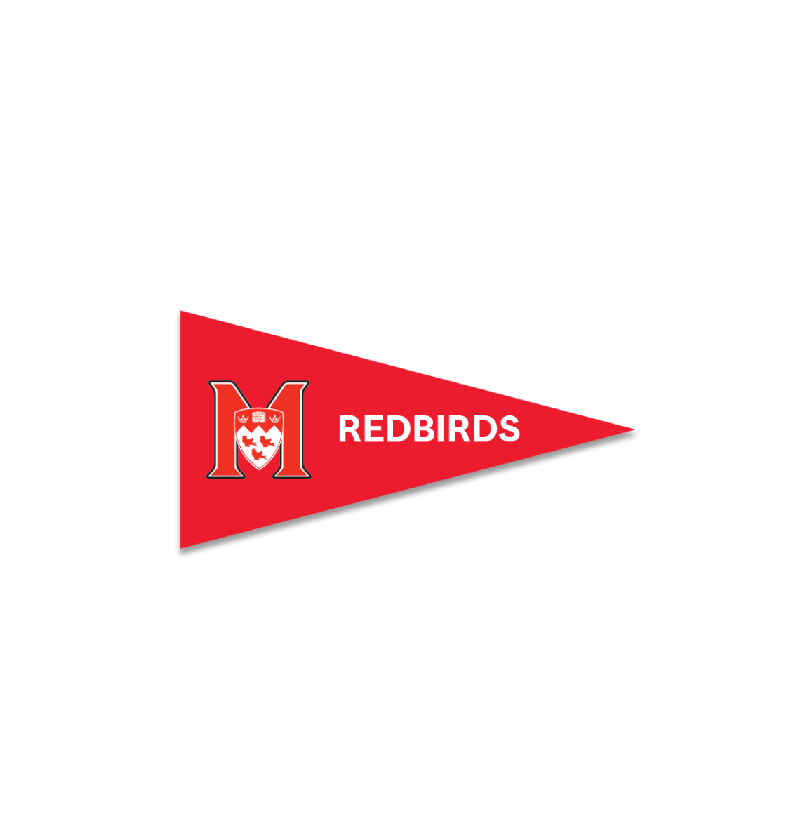 Support your favourite Redbirds team with this full colour Redbirds imprint pennant! Measuring 10.5" x 5.5", its mini size makes it versatile to display almost anywhere