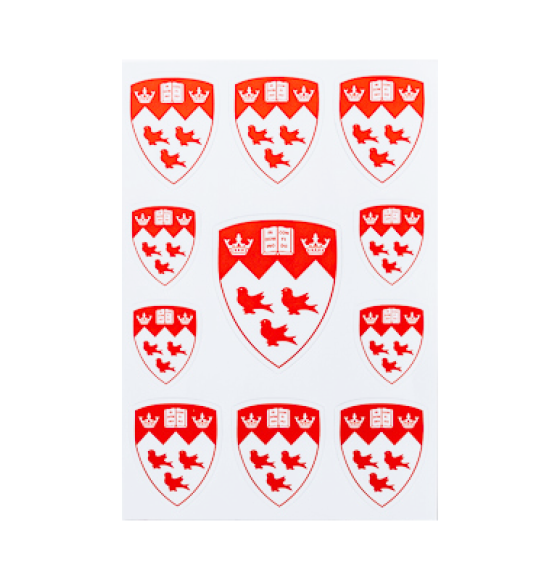 McGill Crest Sticker Multi-Pack
